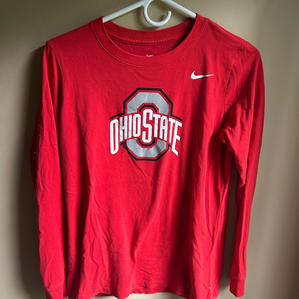 Women’s Nike Red Dri-FIT Long Sleeve